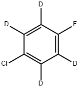 Benzene-1,2,4,5-d4, 3-chloro-6-fluoro- 结构式